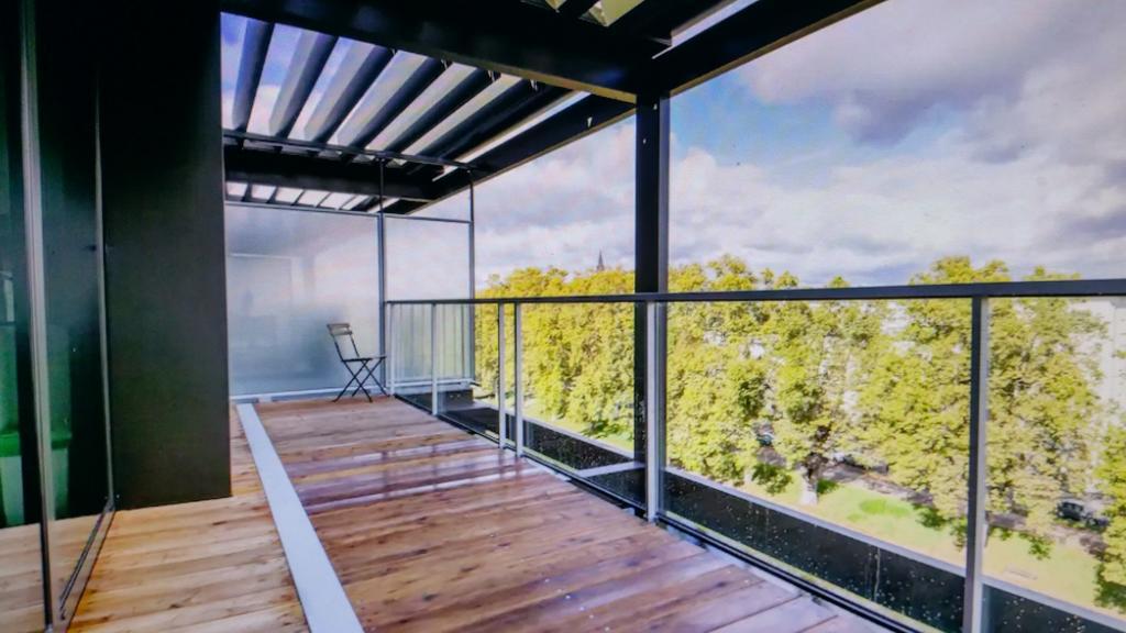 Studio Avec Terrace Au Doc Strasbourg Extérieur photo